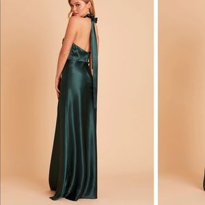 Emerald green bridesmaid dress